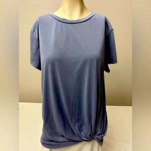 EUC Green Envelope Los Angeles S/S blue tee.  Size Large